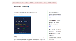 Desktop Screenshot of jenniferkomisarek.com